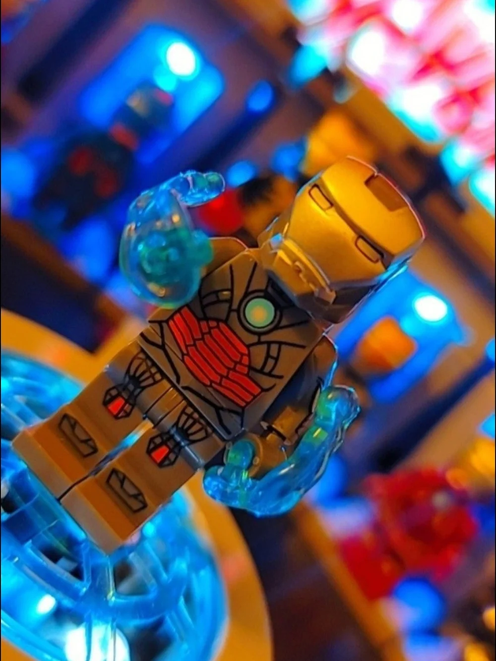 Ironman Minifigure Lego Compatible
